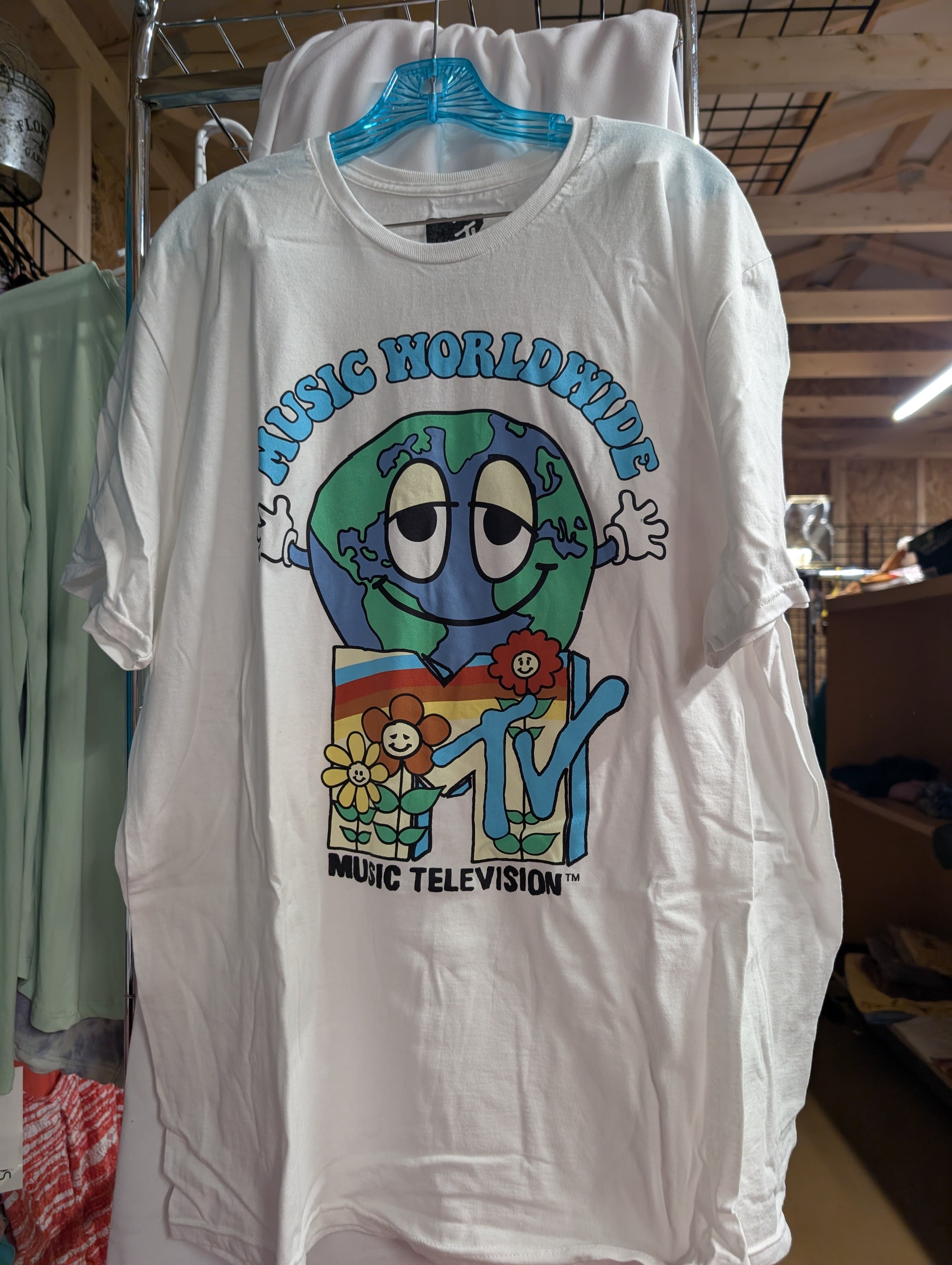 MTV Music Worldwide Graphic T-Shirt 3XL