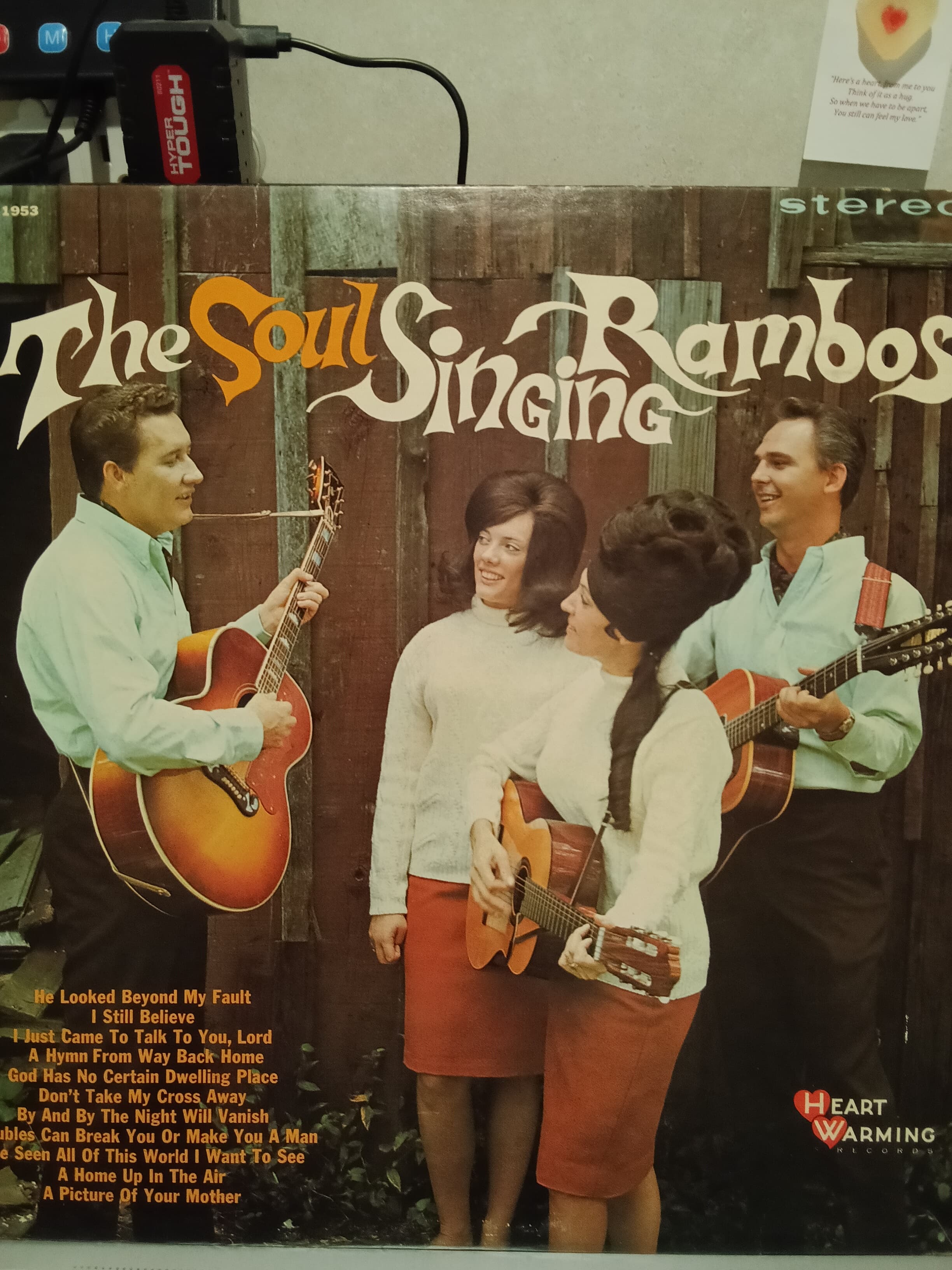The Soul Singing Rambos Vinyl Record Heart Warming