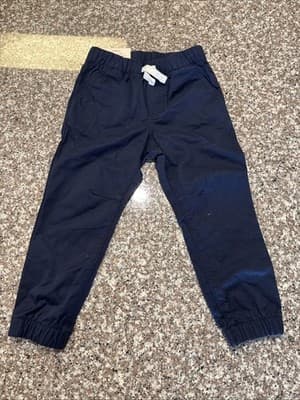 NWT Cat & Jack Navy Pull On Joggers/Pants 3T