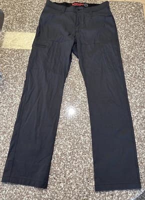 Mens Wrangler ATG All Terrain Cargo Pants 34×32 Black
