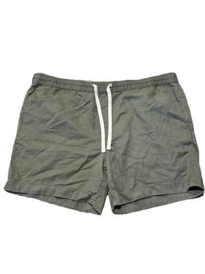 Goodfellow & Co Men's Vintage Pull-On Shorts Olive Green XXL 7"