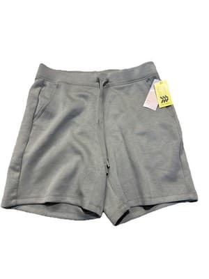 All in Motion Stone Sleek Spacer Shorts 7" Inseam Elastic Waist Women's M NWT