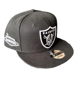 New Era 9FIFTY Las Vegas Raiders NFL Football Snapback Cap Hat Black