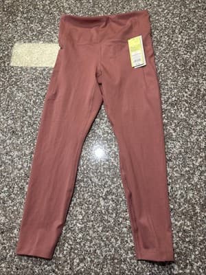All in Motion Dynamic Flex High Rise Pocketed Leggings Ultra Blush Pink Large