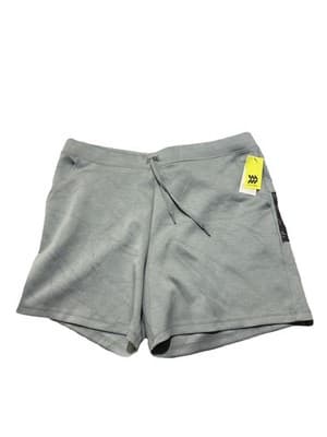 SOFT All in Motion Stone Sleek Spacer Shorts 7" Inseam Elastic Waist Women's XXL
