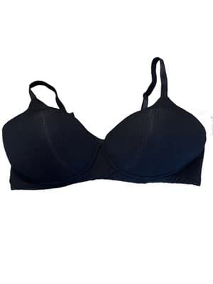 New Auden Bra Size XXL 38DDD 40DD 42D Black WireFree Comfort Bra - NEW with TAGS