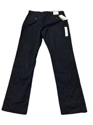 NEW Goodfellow & Co Athletic Chino Pants Black Cotton 34x32