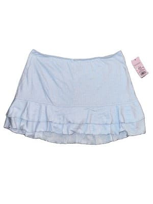 Wild Fable Tiered Ruffle Mini Skort - Baby Blue Size LARGE - New with Tags