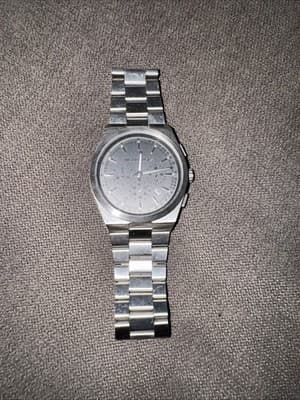 Michael Kors Channing Men's Chronograph Dial Silver Stainless Steel Watch