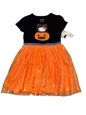 Hello Kitty Sanrio Halloween Dress Girls - Small (6/7) - New with Tags