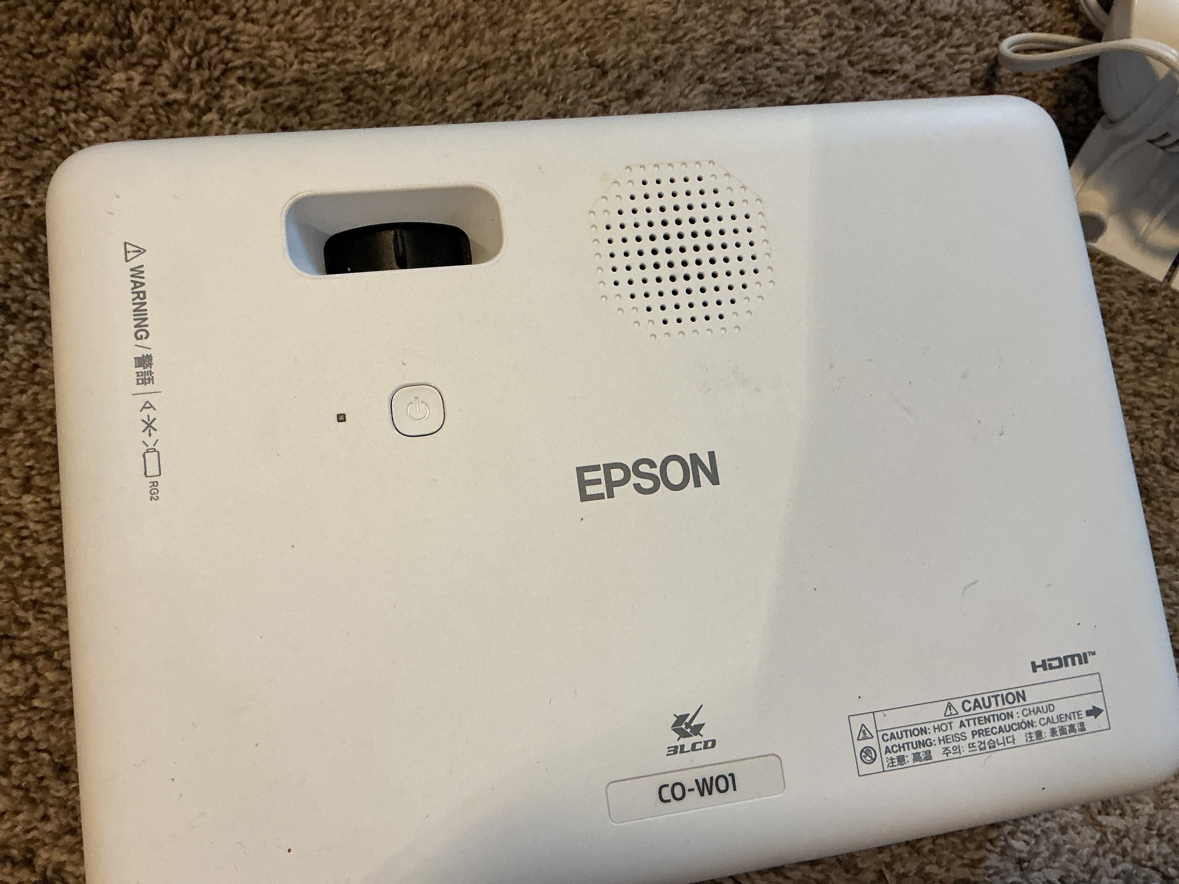 Epson CO-W01 3LCD Projector with HDMI
