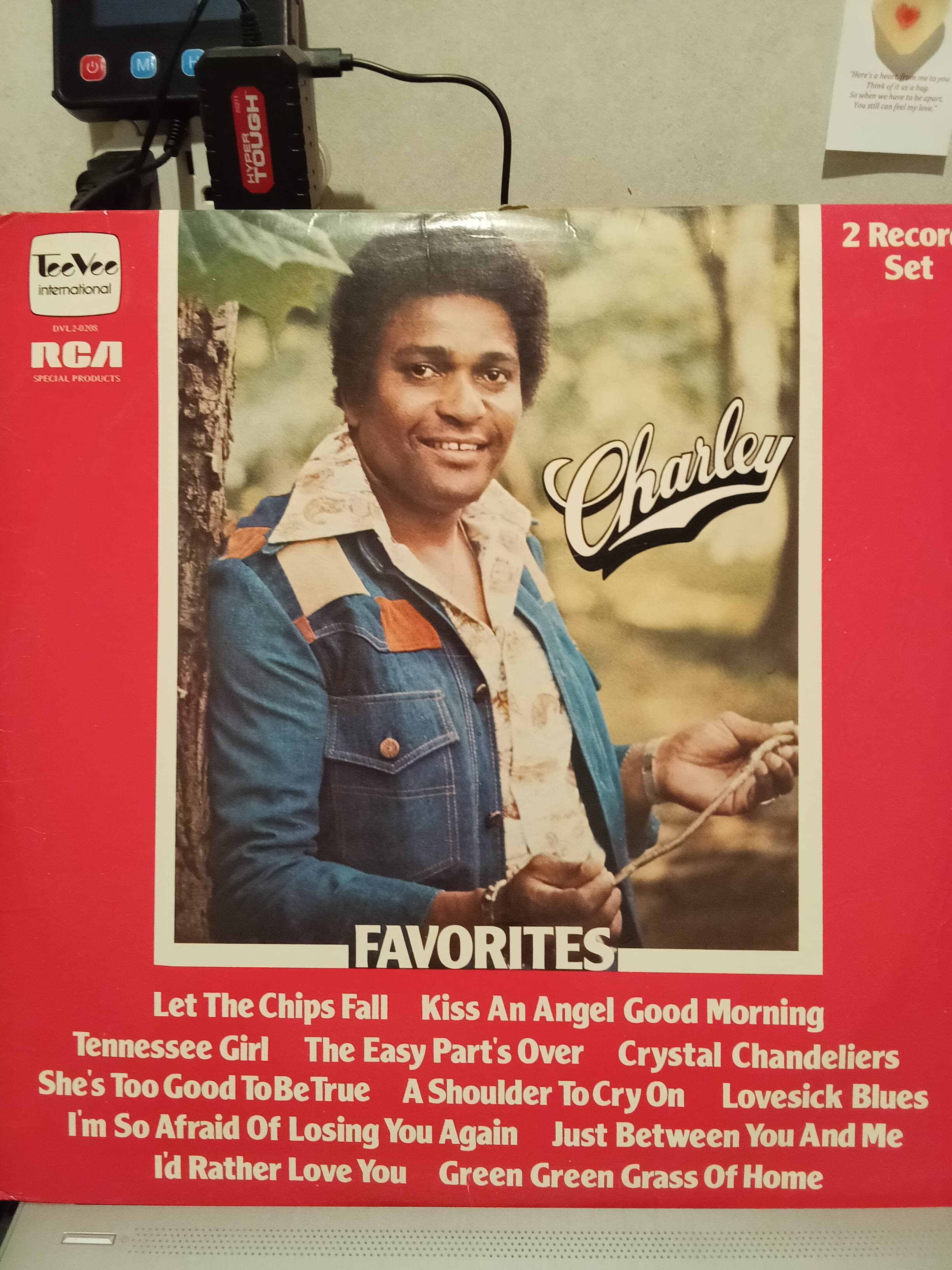 RCA Charley Pride Favorites 2 Record Set Vinyl