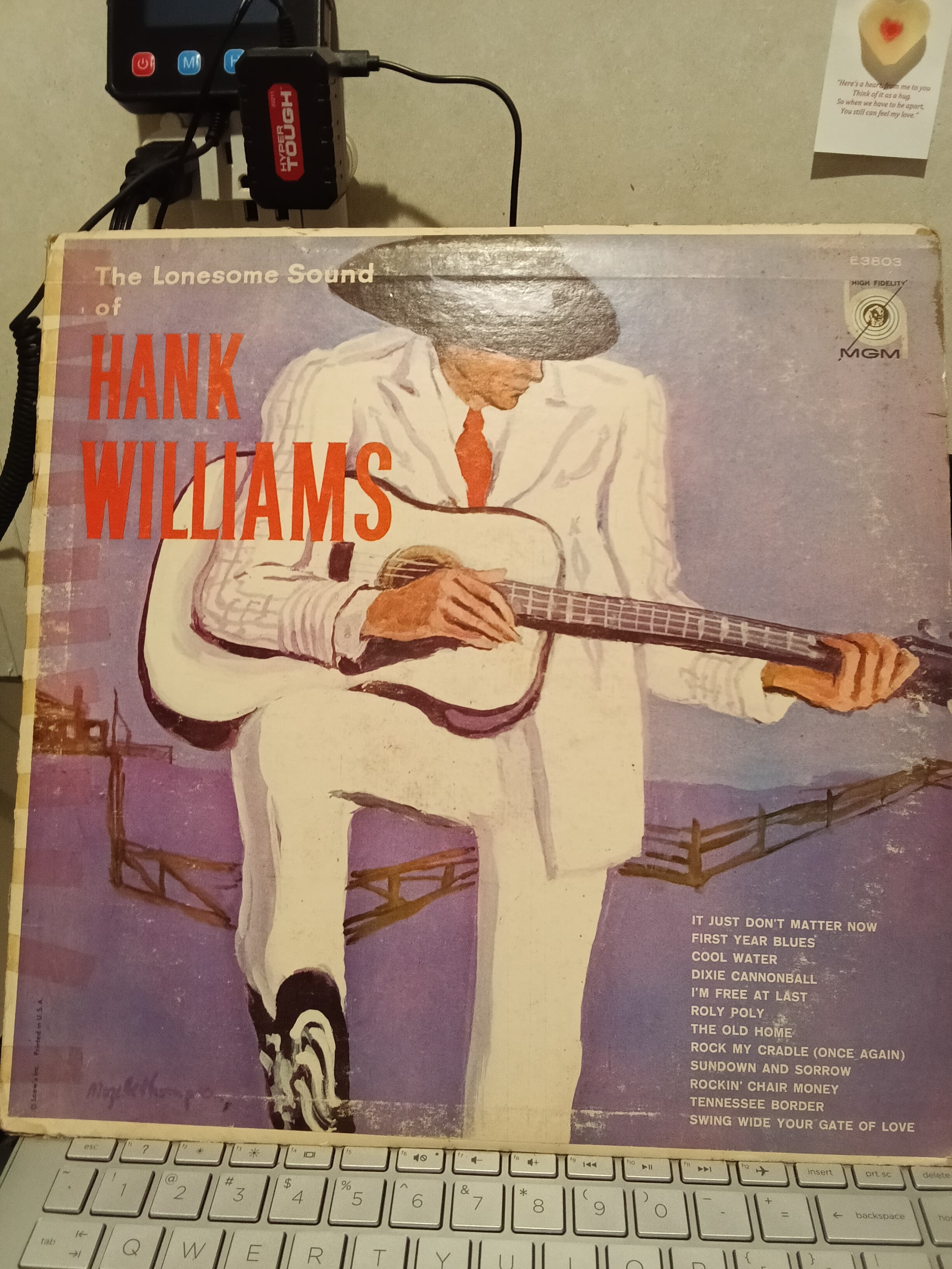 Set of 2 MGM Records Hank Williams Vinyl Albums