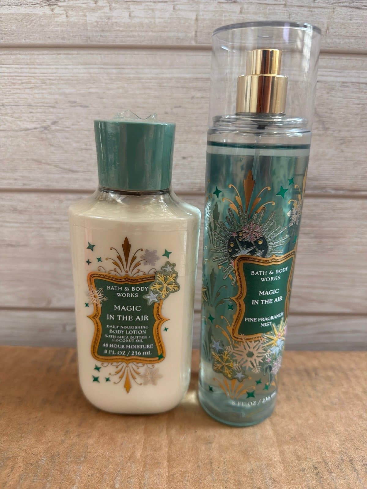 Bath and Body Works Magic in the Air Set Lotion Fine Fragrance Mist NEW