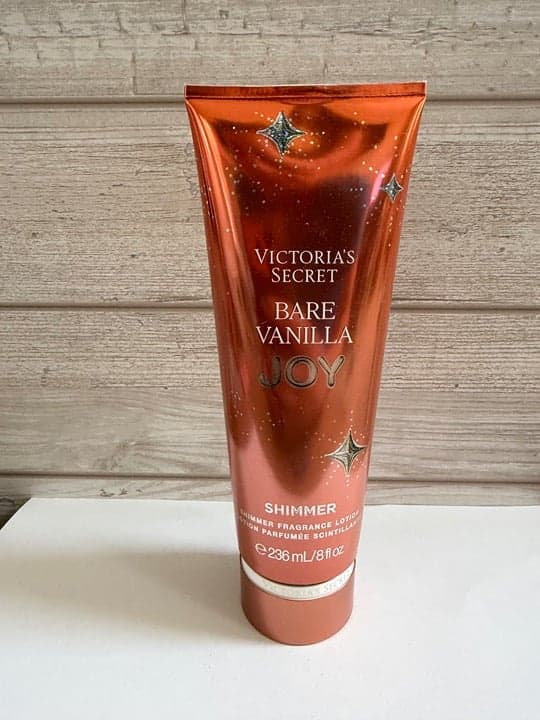 Victoria’s Secret Bare Vanilla Joy Shimmer Fragrance Cream Lotion NEW