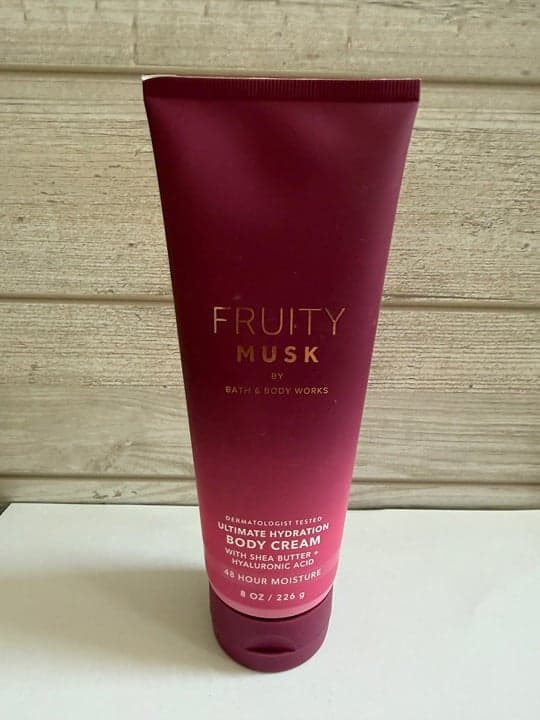 Bath and Body Works Fruity Musk Cream Lotion NEW