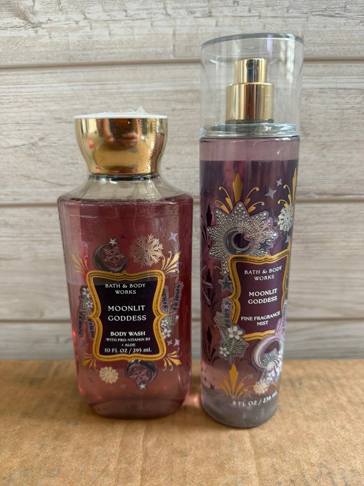 Bath and Body Works Moonlit Goddess Shower Gel and Fine Fragrance Mist NEW Set