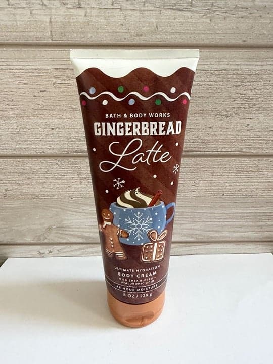 Body and Body Works Gingerbread Latte Cream Lotion NEW