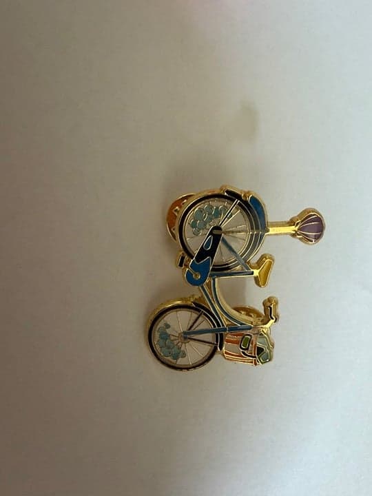 Disney Pixar Blind Box Pin Collectible Ariel Little Mermaid Bicycle