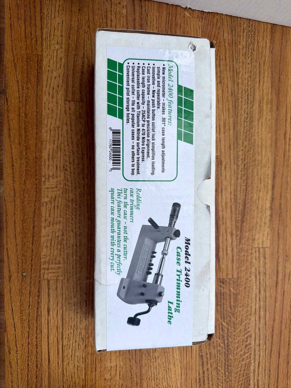 Redding model 2400 case trimming lathe