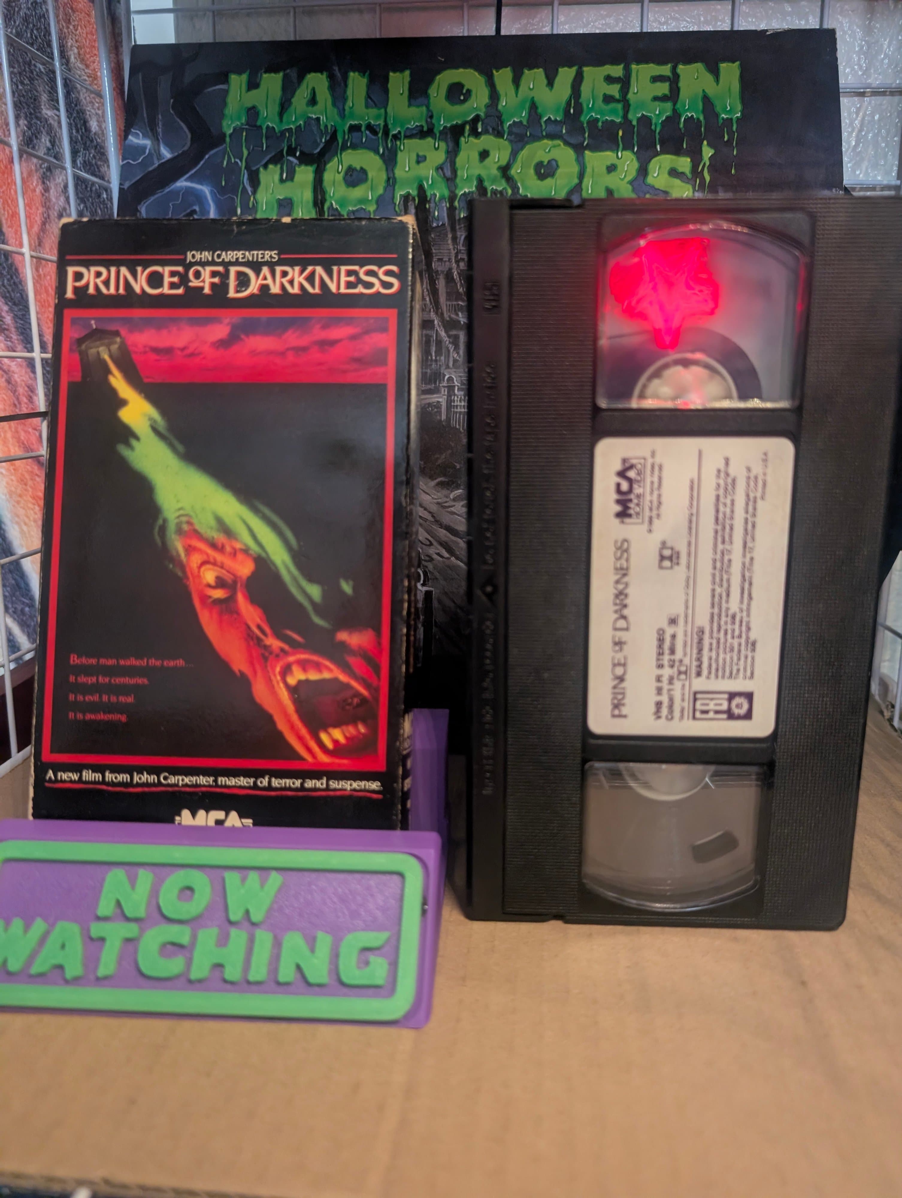 Prince of Darkness VHS John Carpenter MCA