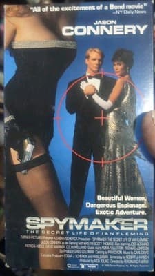 Spymaker The Secret Life Of Ian Fleming VHS Tape Jason Connery Ex Rental 1990