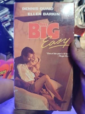 The Big Easy - 1987 VHS - Ellen Barkin Dennis Quaid