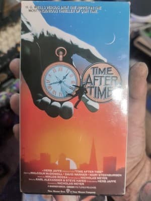 Time After Time w/ Malcolm McDowell & Mary Steenburgen (VHS, 1994)