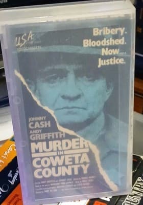 Murder in Coweta County Vhs 1987 Johnny Cash Andy Griffith