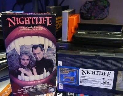 Nightlife (VHS, 1990) EX BLOCKBUSTER COPY