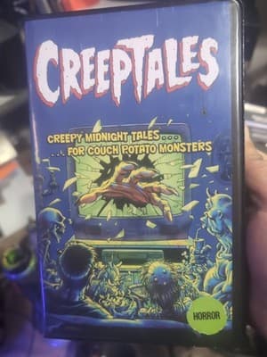 Creeptales 1993 / 2020 Clamshell VHS Creep Tales 90s Horror SOV
