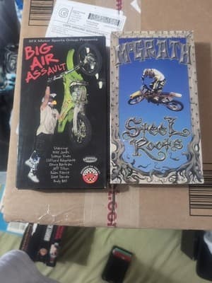 Mcgrath And Big Air Assault VHS Dirt Bike Demo Tapes
