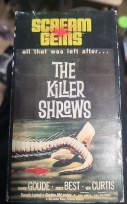 The Killer Shrews 1959 VHS Tested James Best Ingrid Goude Cult Creature Horror