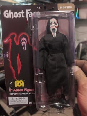 MEGO Monsters Scream GHOST FACE 8" Action Figure Blood Splatter Variant