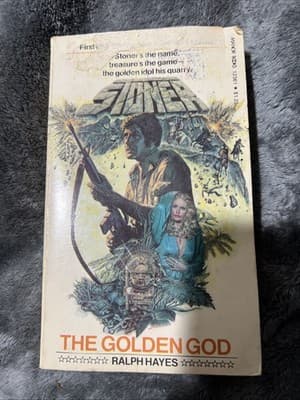 Vintage paperback adventure novel "The Golden God" by Ralph Hayes.