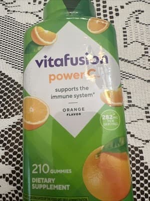 Vitafusion Gummy Vitamins Power C, 282mg, 210 Count, EXP07/2026,New Sealed