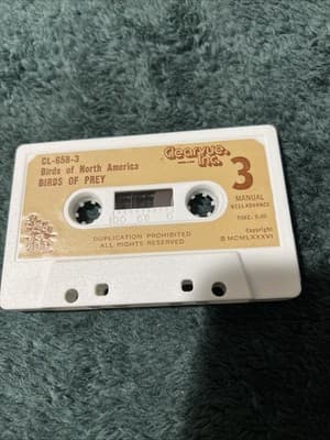 Cassette Tape Birds of North America Birds of North America Vol. 3 New
