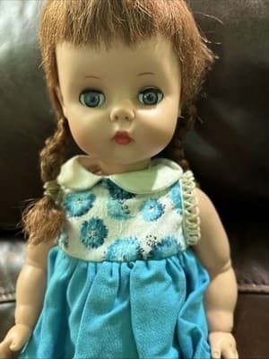 Vintage 1958 17” LuAnn Walker Doll Rare Find