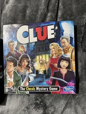 This Is A Modern Edition of The Hasbro Clue The Classic Mystery Game. New Sealed