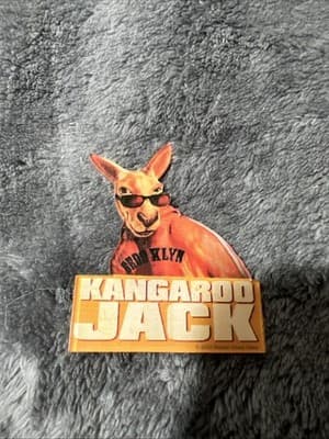 This Is A Vintage Kangaroo Jack Movie Promotional Magnet From USA.