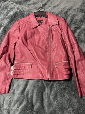 A.N.A. Faux leather jacket women Size: XL