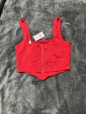 Willow Root Women's Tank Red Color Size M New with Tags