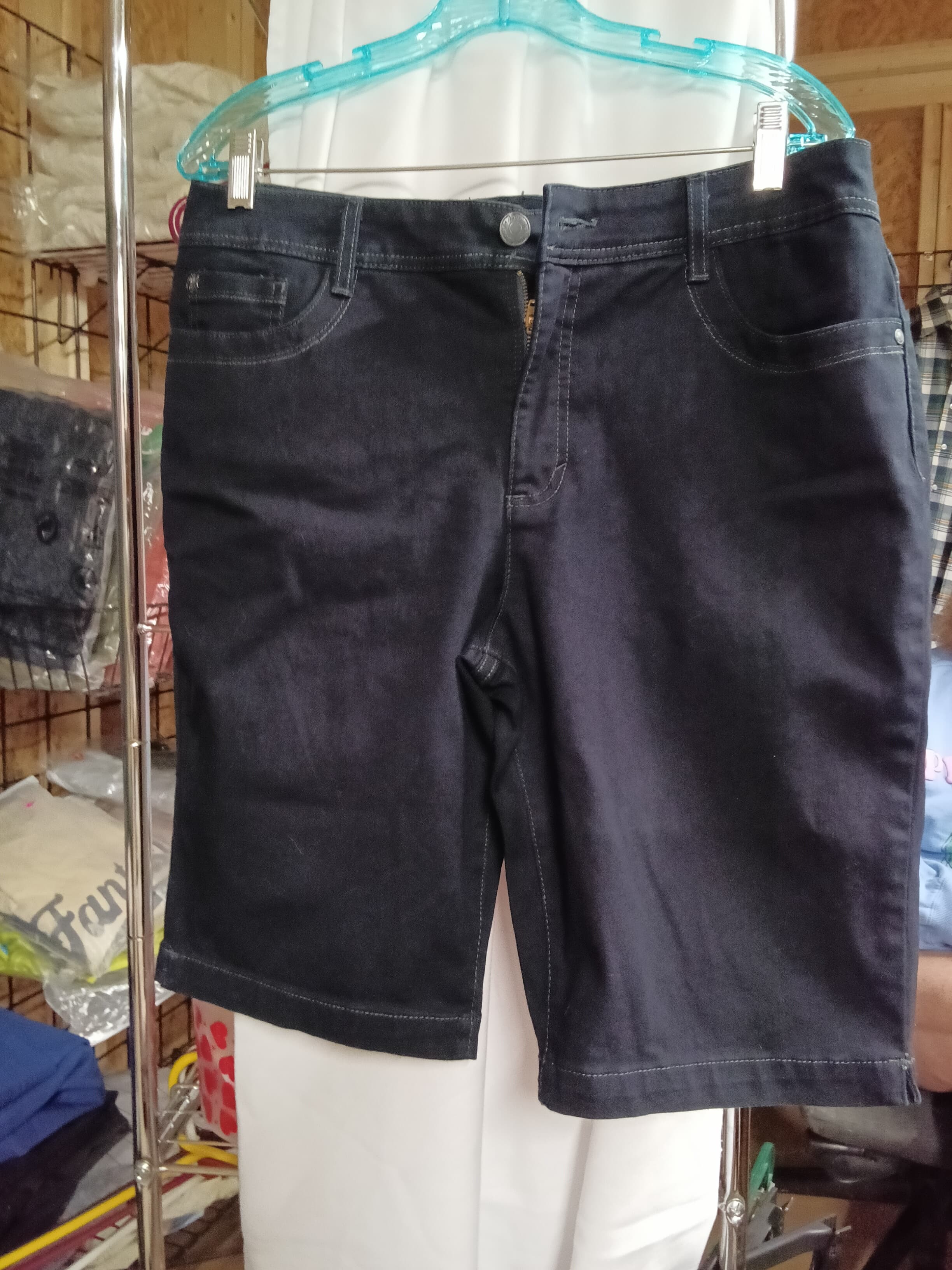 Nine West Women's Dark Denim Shorts