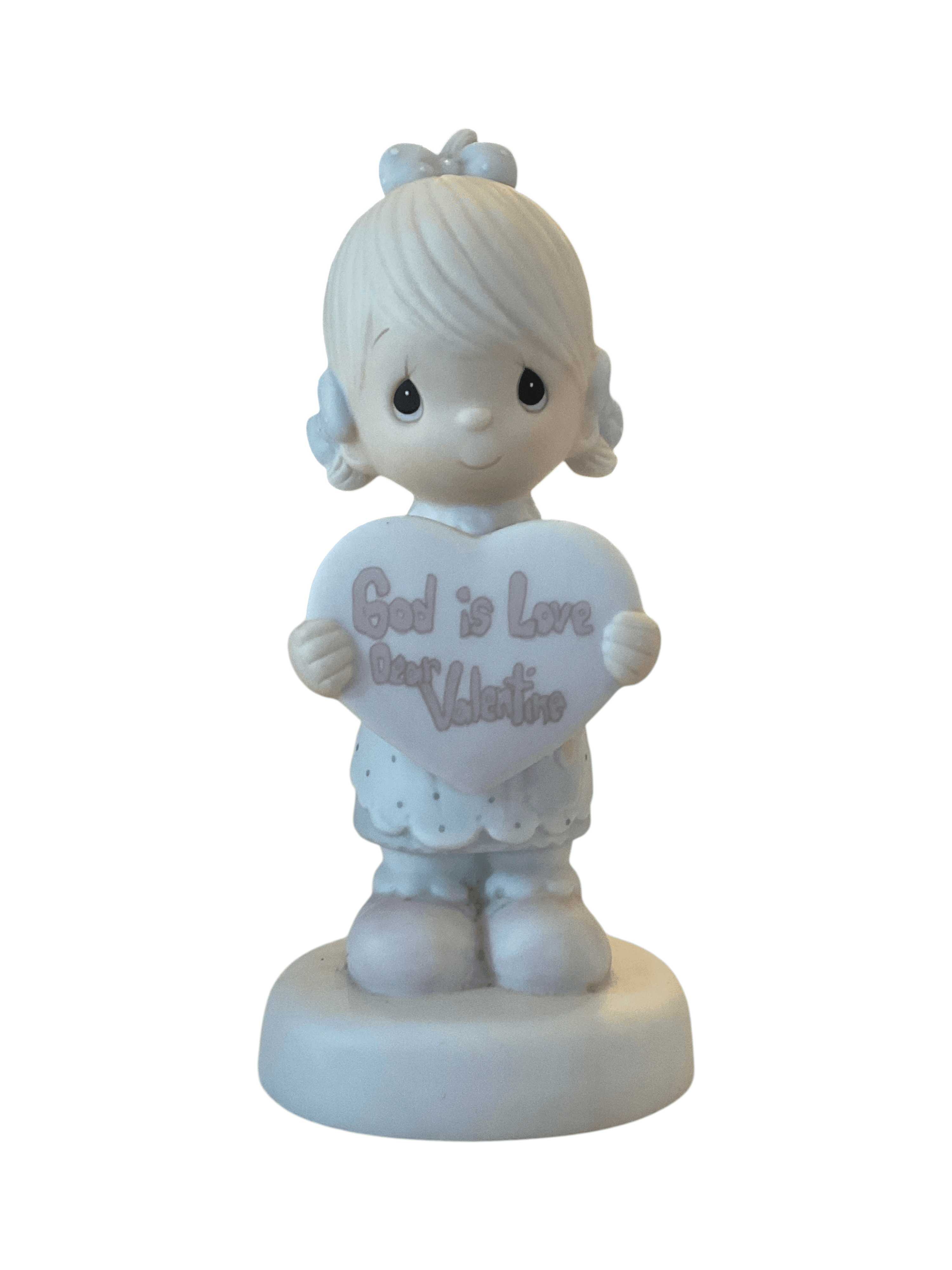 Precious Moments โGOD IS LOVE DEAR VALENTINEโ Figurine 1981