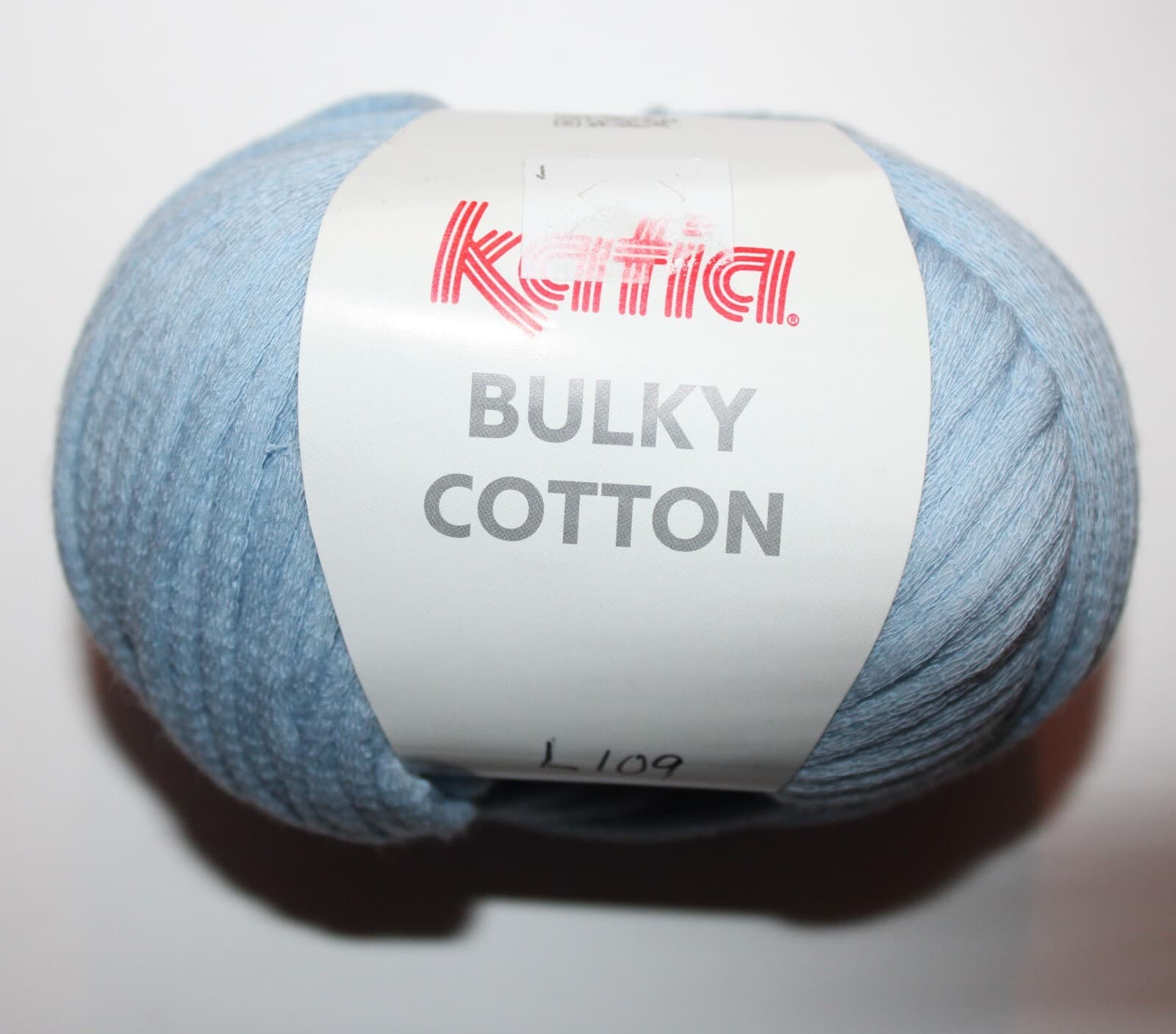 Katia Bulky Cotton Col 75 Light Blue Cotton Nylon 50gr 109yd