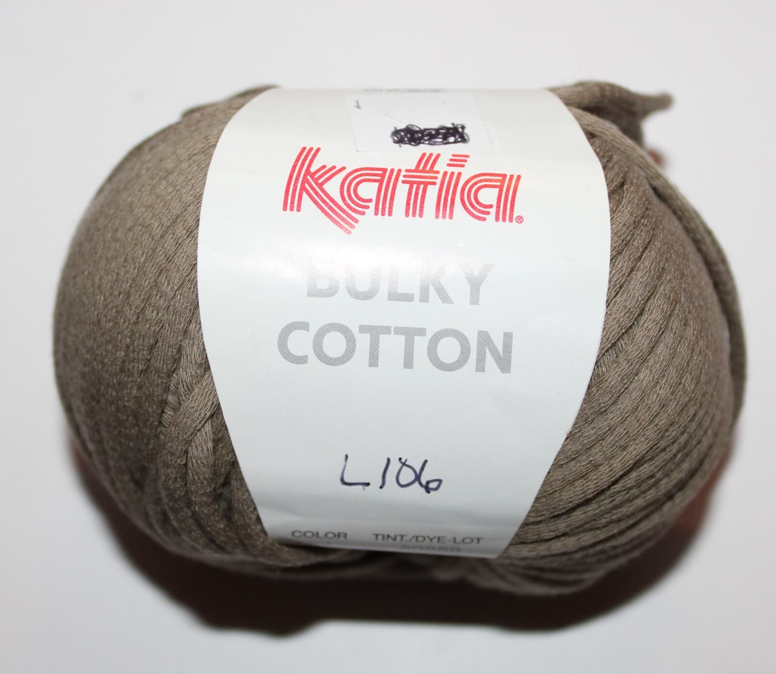 Katia Bulky Cotton Col 54 Tan Cotton Nylon 50gr 109yd