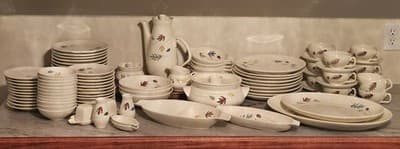 Franciscan Autumn Leaves Vintage Dinnerware Very Good Cond Earthenware MCM
