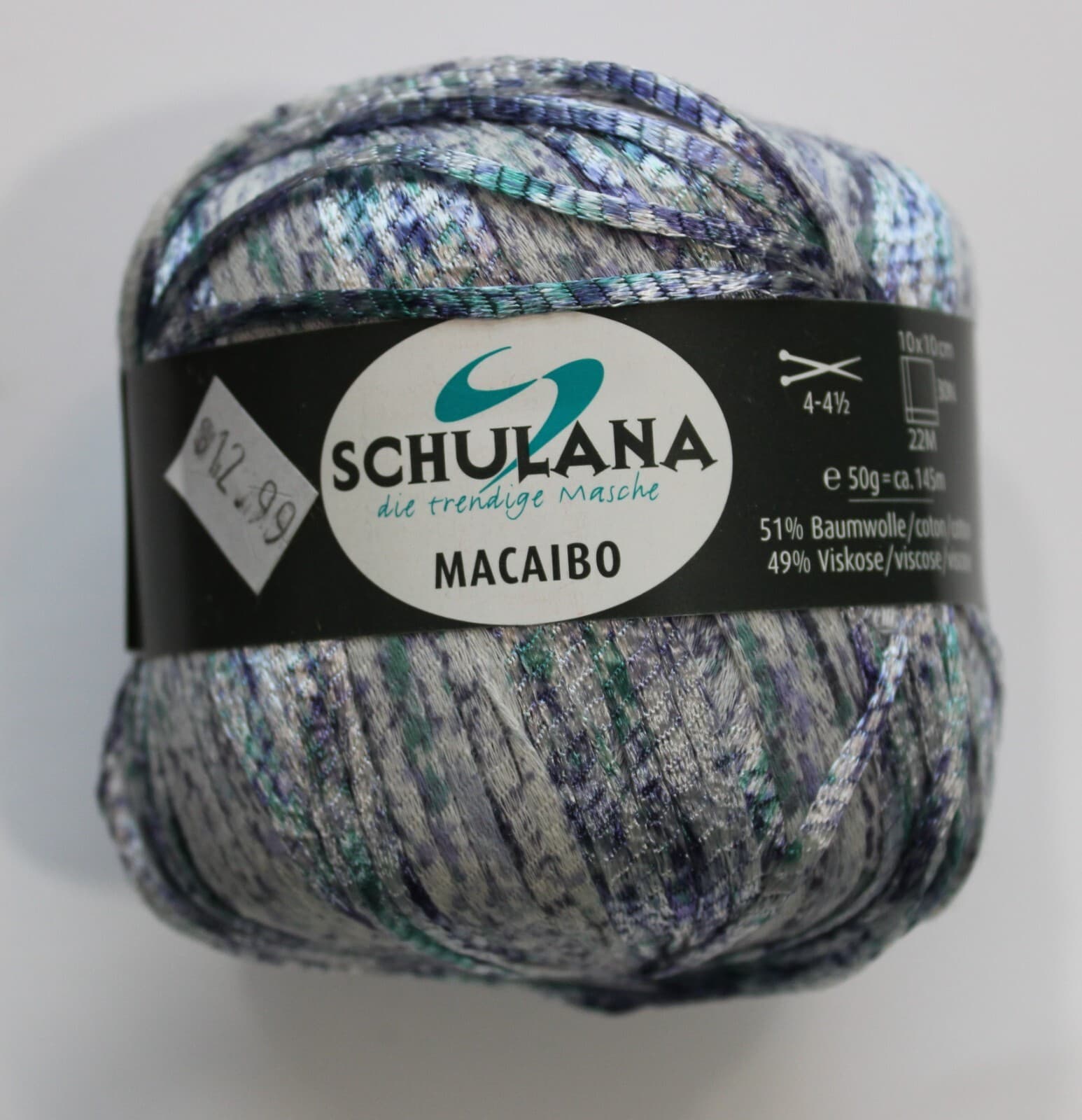 Yarn Schulana&Co. Macaibo Novelty Yarn Blues / Purple