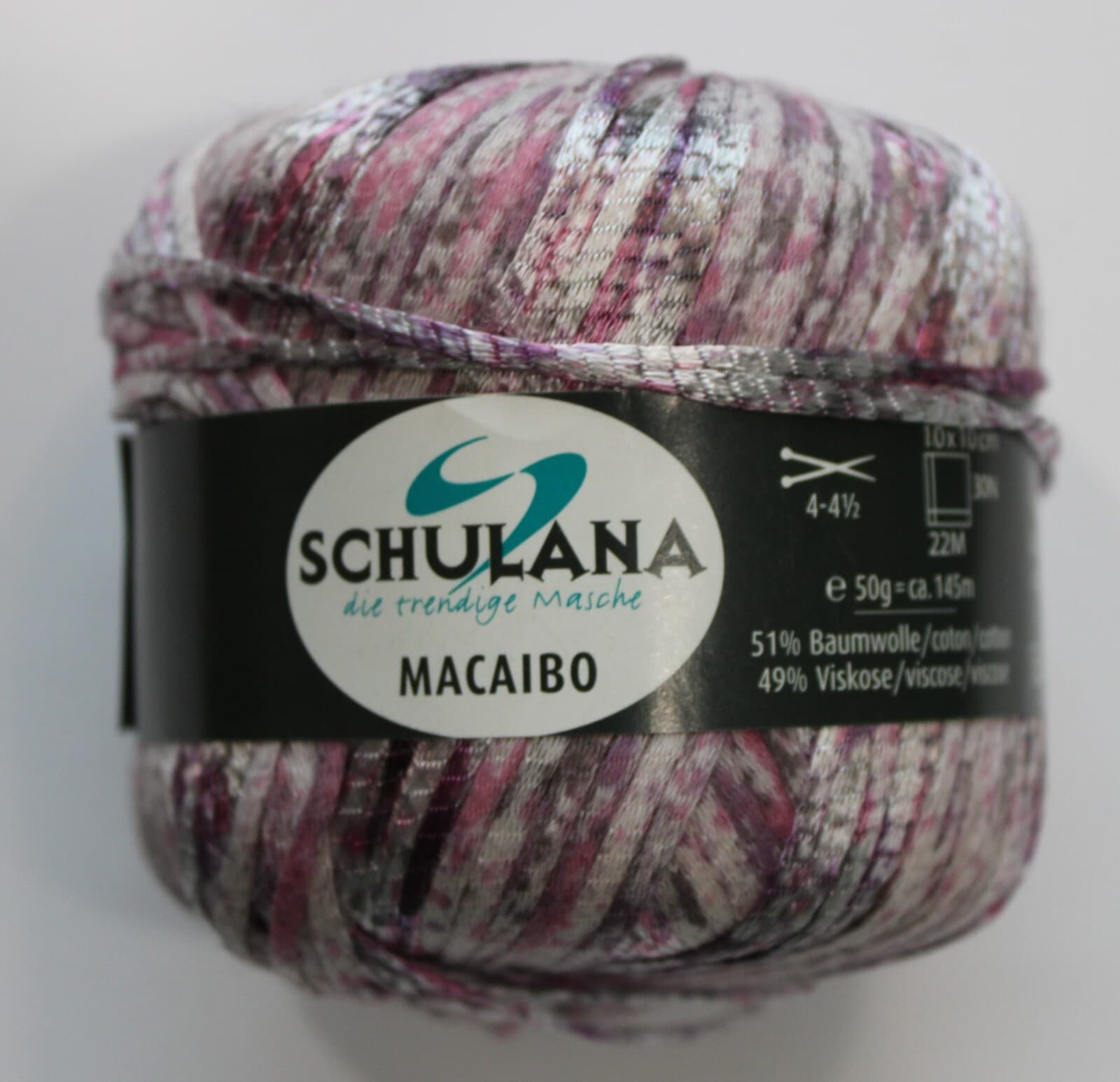 Yarn Schulana&Co. Macaibo Novelty Yarn Purple