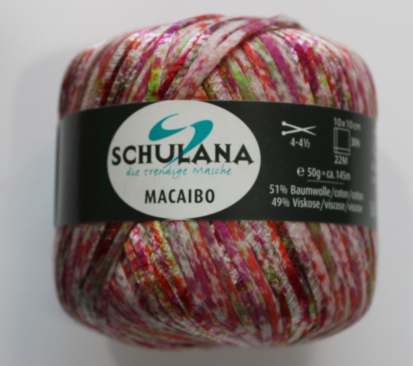 Yarn Schulana&Co. Macaibo Novelty Yarn Pink Mix